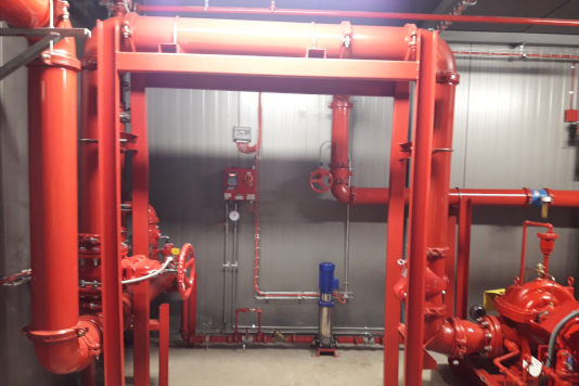 instalacje pianowe ppoż. w przemyśle